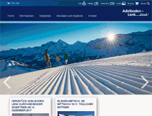 Tablet Screenshot of adelboden-lenk.ch